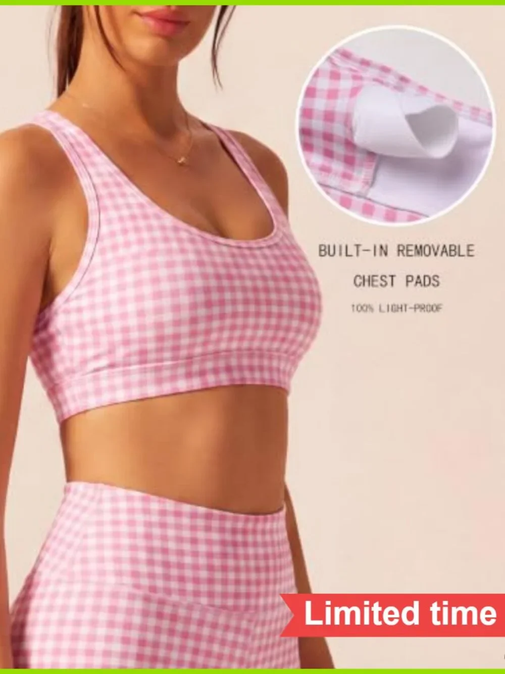 Women 2 Piece Athletic Set Cross Back Yoga Shorts Sleeveless